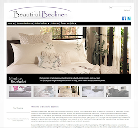 Project Portfolio Wyetec E Commerce Web Sites Beautiful Bedlinen