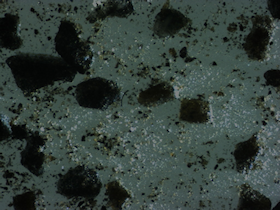 Fine particles of volcanic ash from the 2010 eruption of Eyjafjököll in Iceland that caused an extended period of chaos amongst travellers by air transport